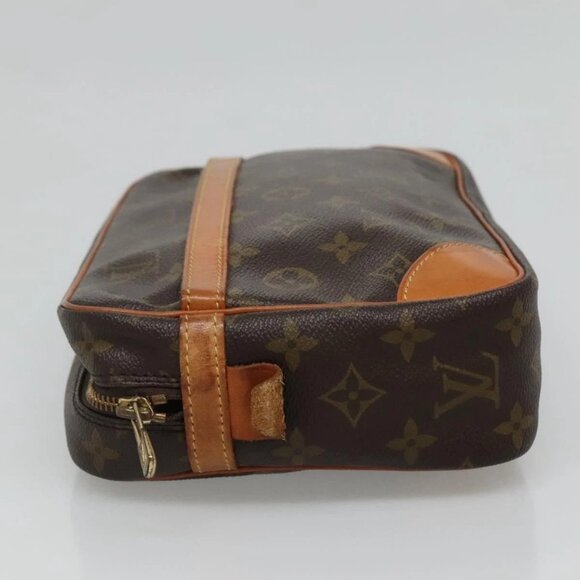 LOUIS VUITTON Monogram Compiegne 28 Clutch Bag M51845 LV Auth 128341 - Picture 8 of 16